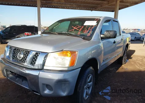 2010 Nissan Titan Se из США, поврежденный, VIN 1N6AA0EK2AN301835